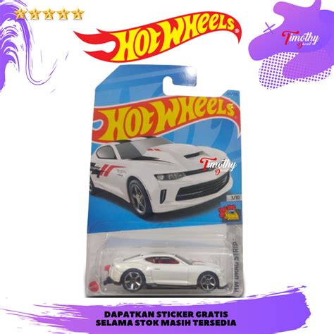 PUTIH Hot Wheels 18 Copo Camaro SS White Error Tampo Side Plain