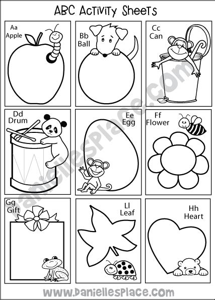 ABC Worksheets for Kindergarten Printables PDF - worksheetspack - Worksheets Library