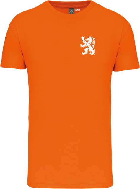 T Shirt Holland Leeuw Klein Wit Oranje Holland Shirt Wk