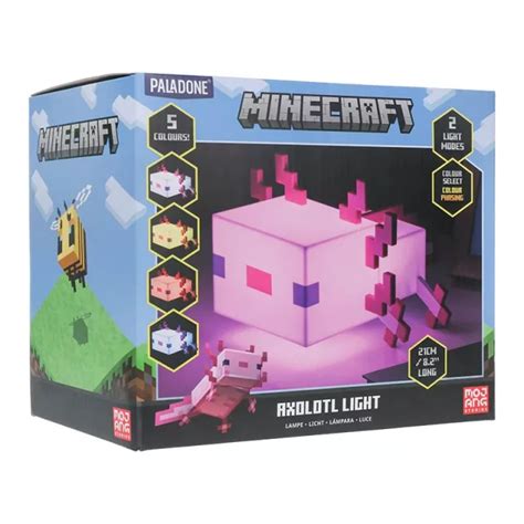 Lampička Minecraft Axolotl 21 cm Xzone cz