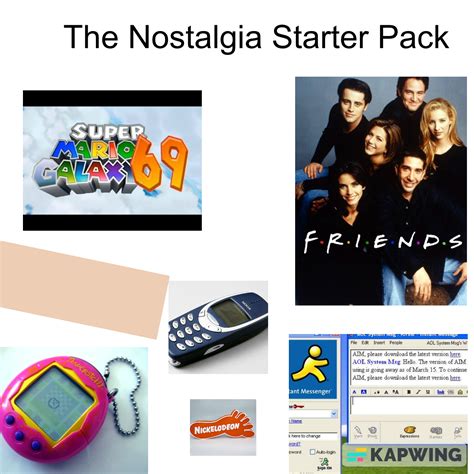 Nostalgia Starter Pack R Starterpacks