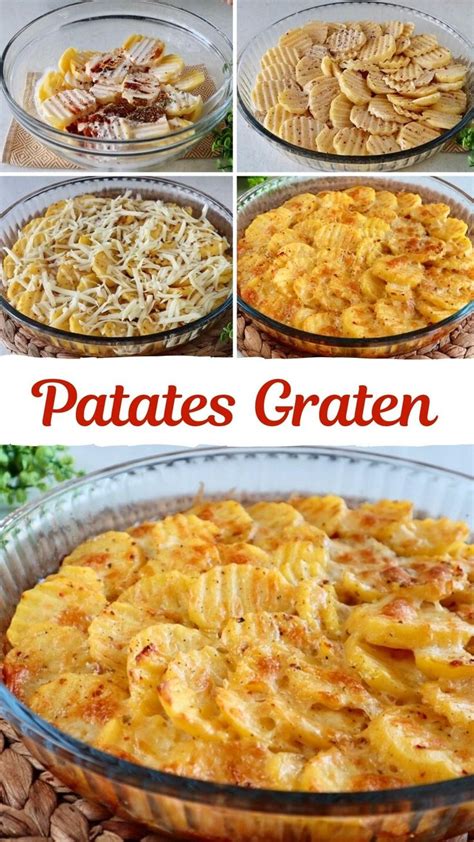 Patatesin En Lezzetli Hali Patates Graten Videolu Nefis Yemek