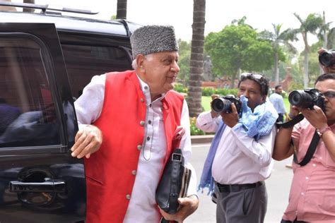 I Am Free Today Former J K Cm Farooq Abdullah Released After Seven Months Of Detention The