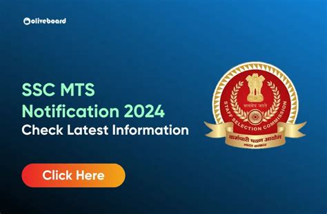 Ssc Mts Notification Check Ssc Mts Exam News