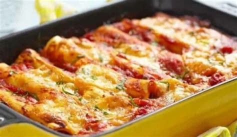 Cannelloni Ripieni Di Carne Prosciutto E Mozzarella La Ricetta Appetitosa