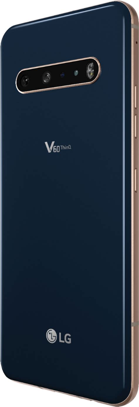 Best Buy LG V60 ThinQ 5G Enabled Classy Blue AT T LM V600AM