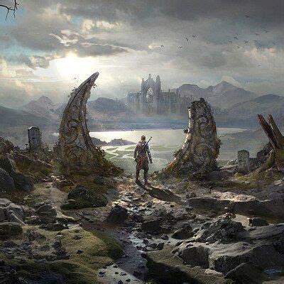 Artstation Z End Mobilegame Maxime Delcambre New World Fantasy