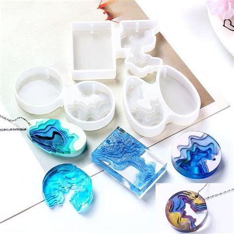 Craft Supplies Tools Molding Casting Epoxy Resin Molds For Resin