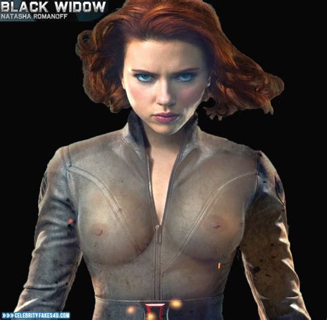 Scarlett Johansson See Thru The Avengers Nude 001 Celebrity Fakes 4U