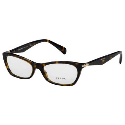 Prada Vpr P Au O Havana Tortoise Rx Eyeglasses Pr Pv Mm