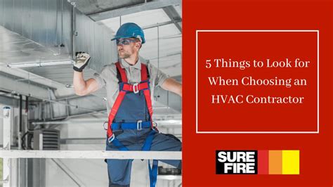 5 Things To Look For When Choosing An HVAC Contractor You Can Trust