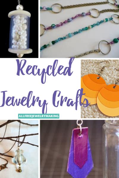 Chic Recycled Crafts 14 Recycled Jewelry Tutorials Diy Jewelry