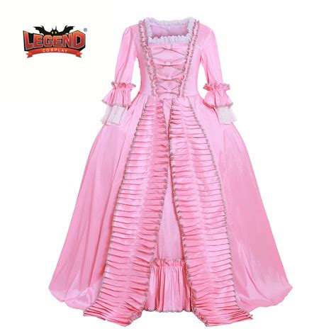 Marie Antoinette Kleid Kleid Rokoko Mode Kost M Regencydress Th