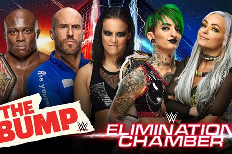 Watch Wwe Elimination Chamber 2021 Preview Special Wwes The Bump