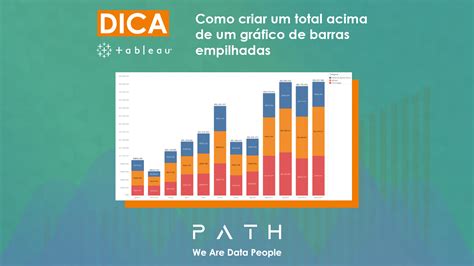 PATH Dicas Tableau Como criar um total acima de um gráfico de