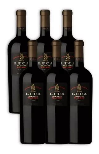 Luca Old Vine Vino Malbec Caja X6u 750ml Valle De Uco Envío gratis