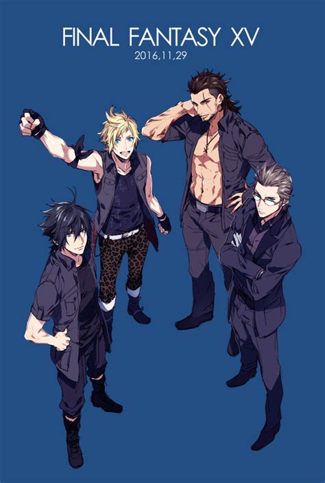 Noctis Lucis Caelum Gladiolus Amicitia Prompto Argentum And Ignis