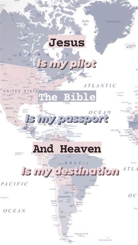 The Bible Is My Passport 🗺️ 🌎 In 2024 Christian Bible Quotes Christian Quotes Verses