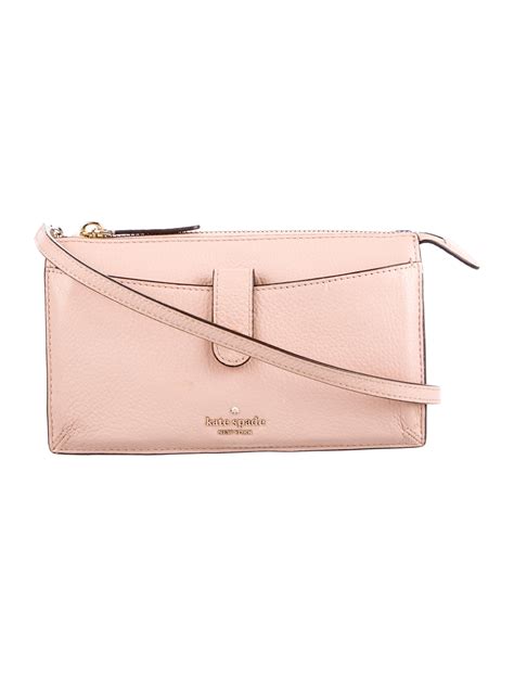 Kate Spade New York Leather Crossbody Pink Crossbody Bags Handbags Wka314721 The Realreal