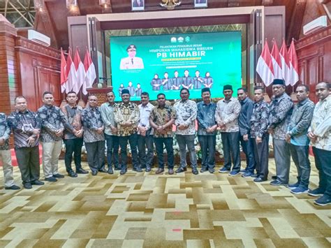 Pj Gubernur Harap PB HIMABIR Dukung Program Pemerintah