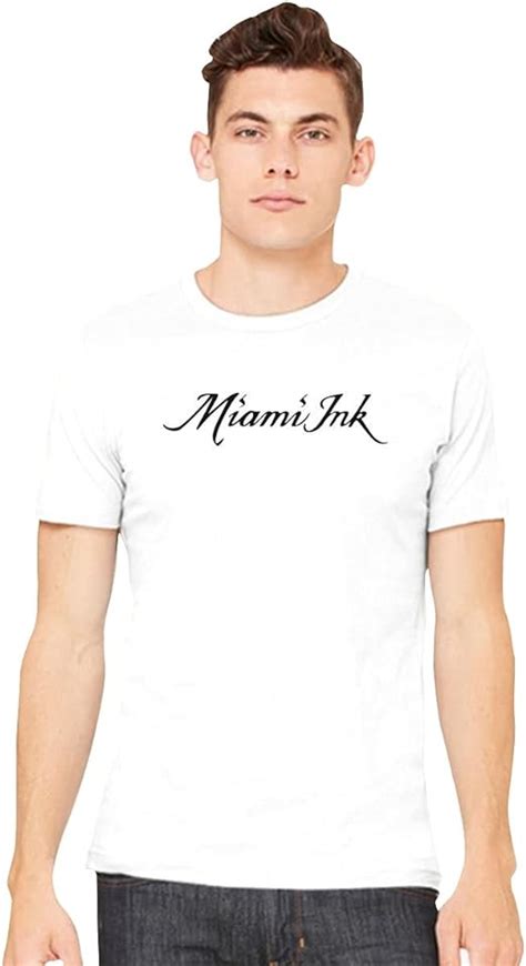 Miami Ink Mens T Shirt Black Uk Fashion