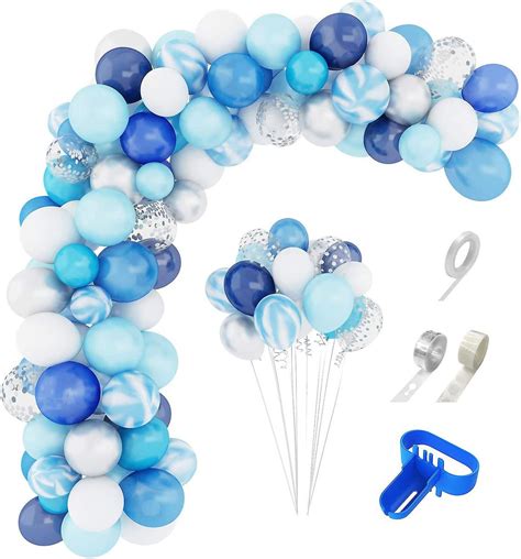 Blue Balloon Garland Arch Diy Pieces Party Decorations Novelty