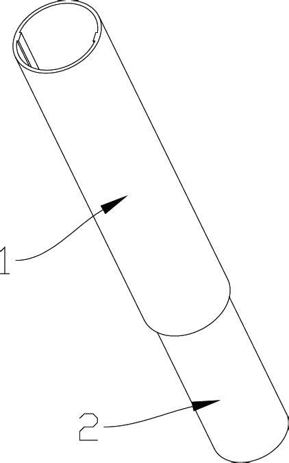 一种具有锁紧结构的伸缩杆的制作方法2