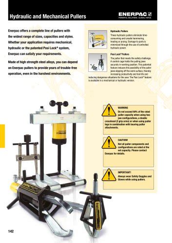 Sbl Hydraulic Gantry Enerpac Pdf Catalogs Technical