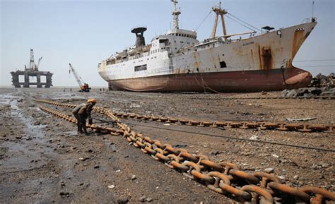 Maritime Pollution And The Shipbreaking Industry — Challenges And