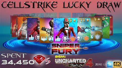 Sniper Fury Cell Strike Lucky Draw March Youtube