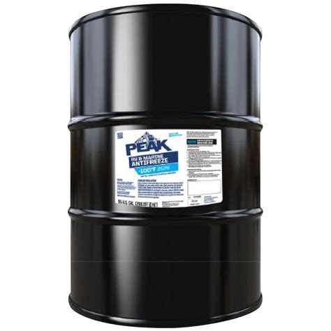 Peak 55 Gal Drum Antifreeze Coolant MSC Direct