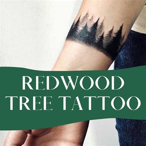 47+ Redwood Tree Tattoo Ideas (Meaning Survival + Strength) - Tattoo Glee