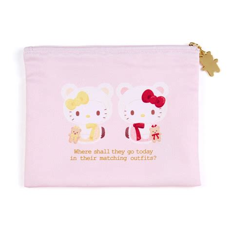 Flat Pouches Set Hello Kitty Sanrio Birthday 2022 Meccha Japan