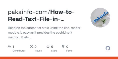 Github Pakainfo How To Read Text File In Javascript Line By Line