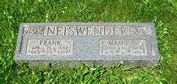 Frank Neiswender 1882 1971 Mémorial Find a Grave