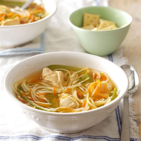 Ginger Chicken Noodle Soup Recipe Taste Of Home