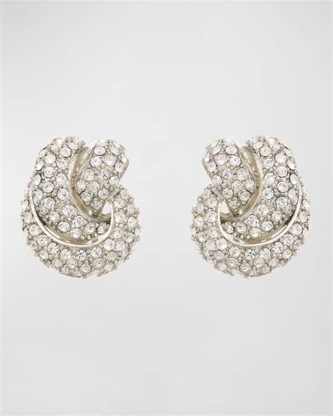 Oscar De La Renta Cabochon Dome Clip On Earrings Neiman Marcus