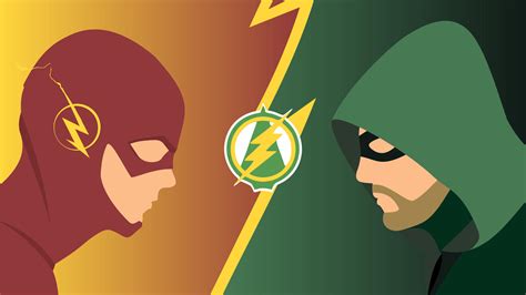 Flash vs Arrow Minimalist by Ai by natsuaisyah on DeviantArt