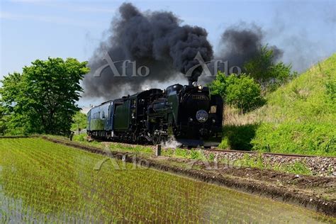 岩手県 Jr釜石線 Sl銀河 24777482 の写真素材 アフロ