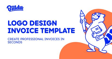 Logo Design Invoice Template - Free & Editable | Billdu