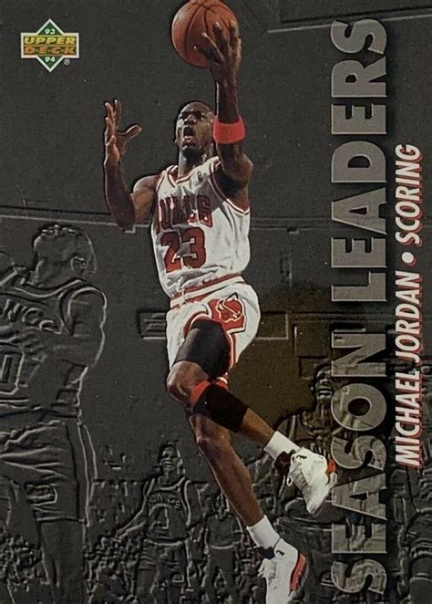 Michael Jordan Upper Deck Season Leaders Scoring Price