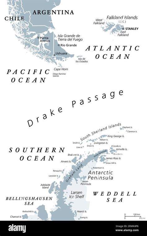 Drake Passage Map