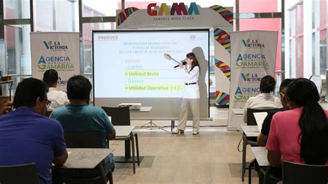 Empresarios De Gamarra Participan En Curso Sobre Optimizaci N De Costos