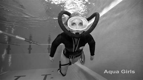 Vintage Scuba Diving Girl Youtube