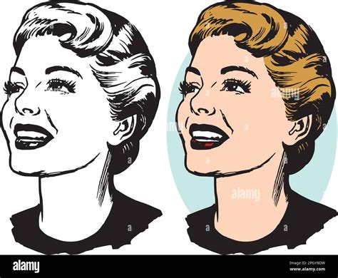 Hairdo Stock Vector Images Alamy