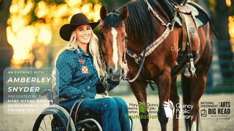 Big Read: Amberley Snyder, Walk. Ride. Rodeo | Quincy Public Library