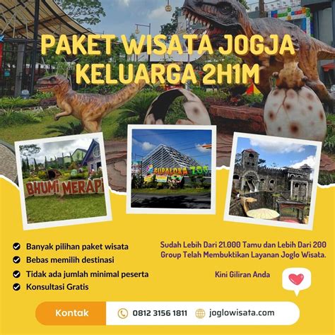 Paket Wisata Keluarga Jogja Hari Malam Joglo Wisata