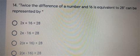 solved    difference   number    equivalent