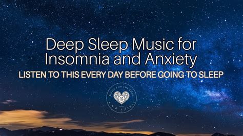 Deep Sleep Music For Insomnia And Anxiety 30 Minute Sleep Music Youtube