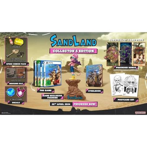 Sand Land Jeu Xbox Series X Collector Edition Cdiscount Jeux Vidéo